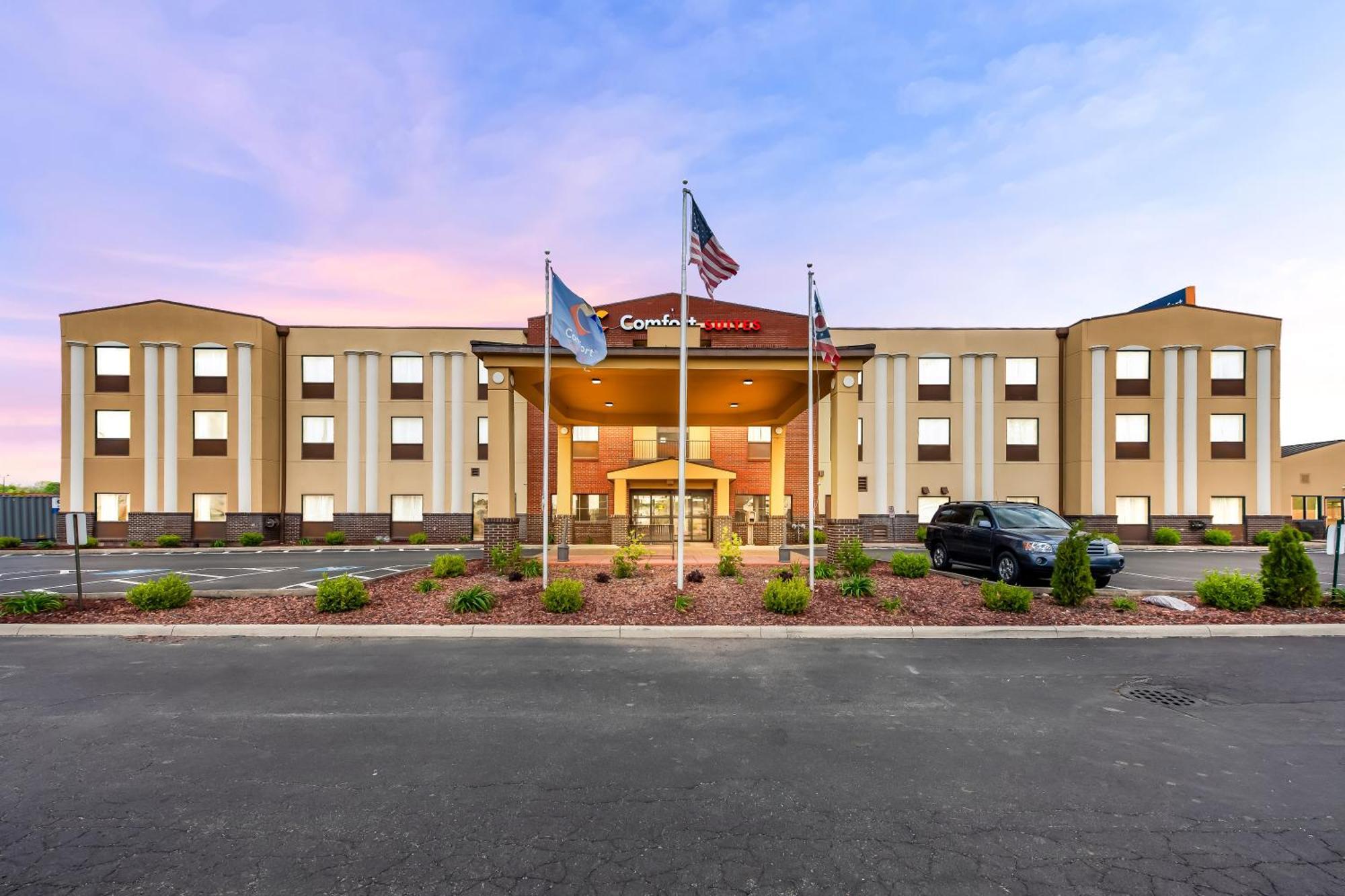 Comfort Suites Columbus Exterior foto