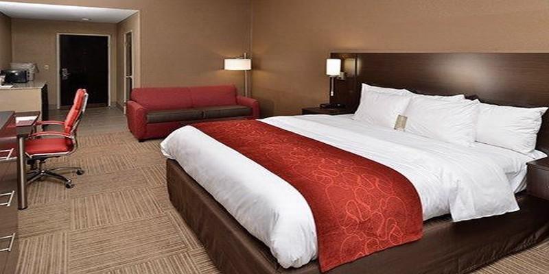 Comfort Suites Columbus Exterior foto